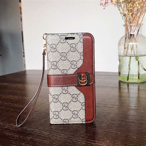 gucci iphone 8 wallet case|authentic Gucci phone case.